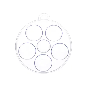 Queen Paint Mixing Palette 6 Wells Clear