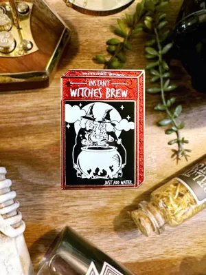 "Instant Witches Brew" Enamel Pin