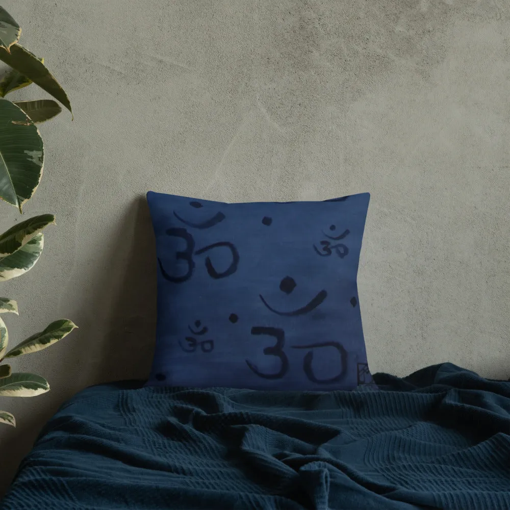 "OM" - Premium Pillow