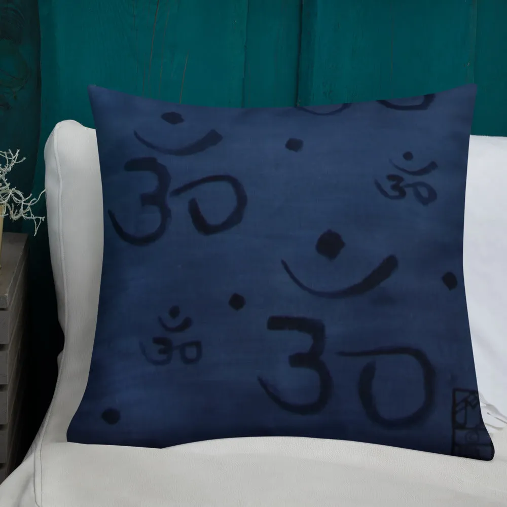 "OM" - Premium Pillow