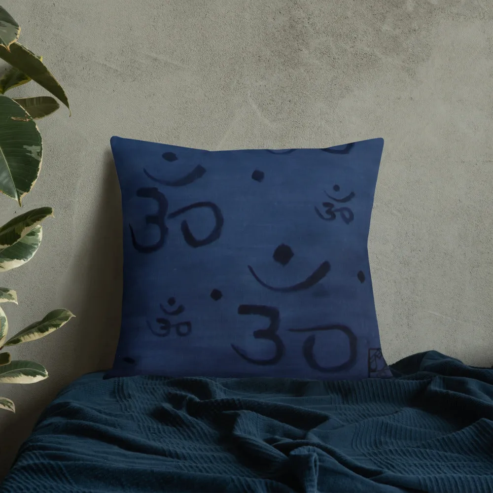 "OM" - Premium Pillow