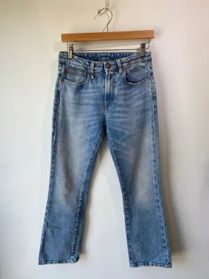 R13 Light Blue Kick Fit Jeans