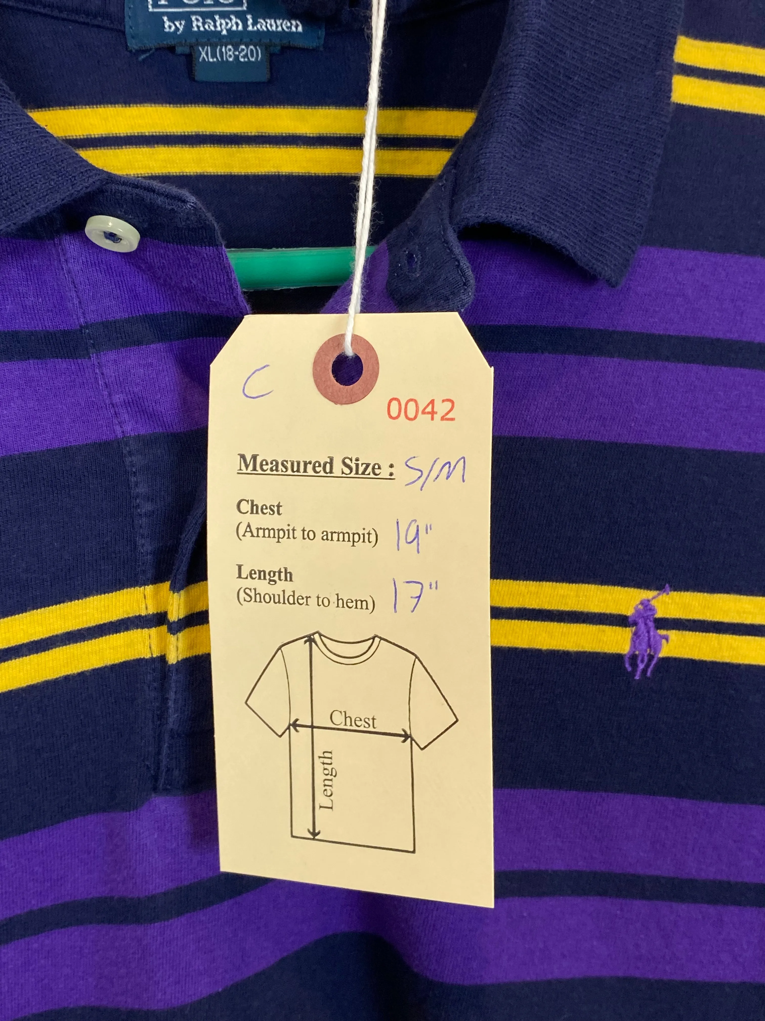 Ralph Lauren Crop Top Polo Set (S/M)