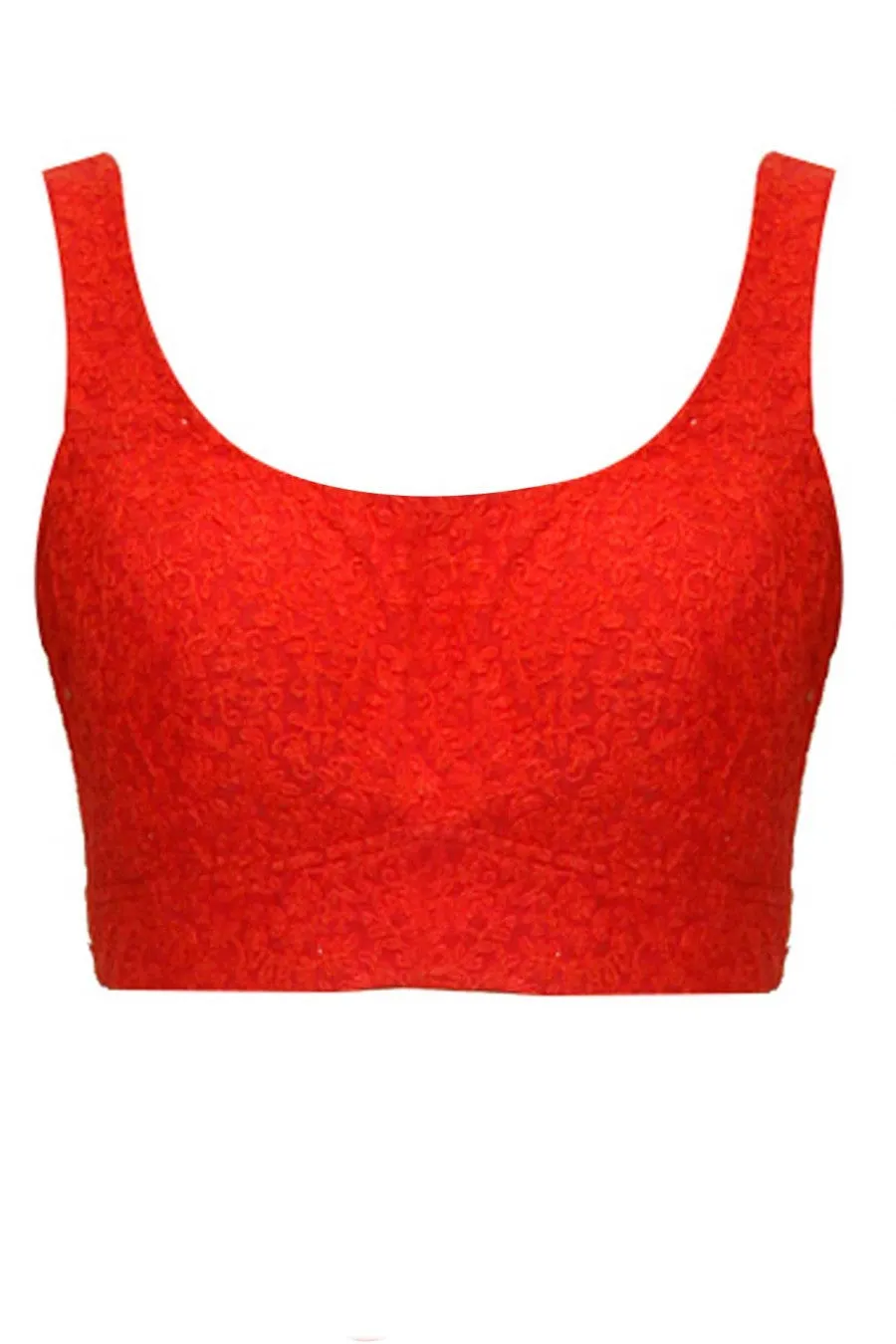 Red Colour Designer Saree