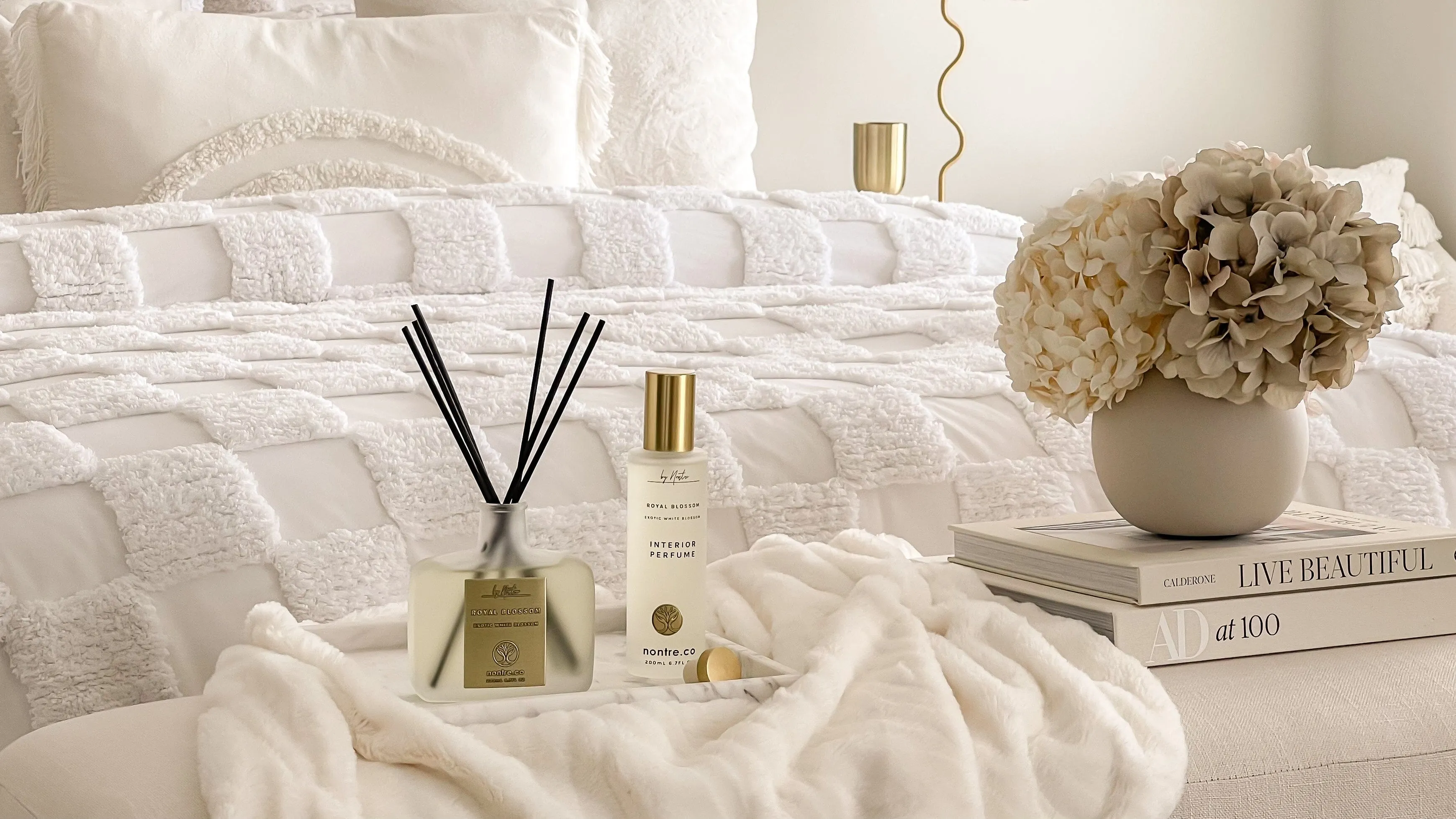 Reed Diffuser 200ML, Exotic White Royal Blossom