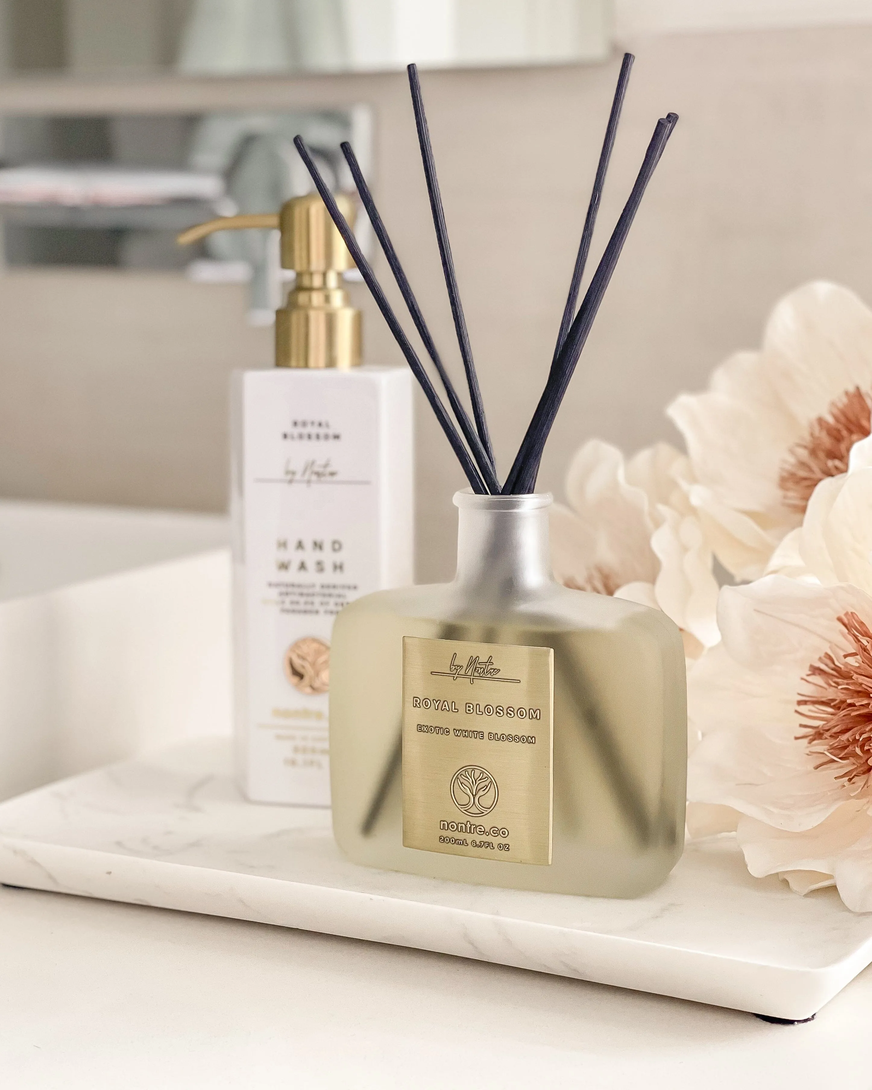 Reed Diffuser 200ML, Exotic White Royal Blossom