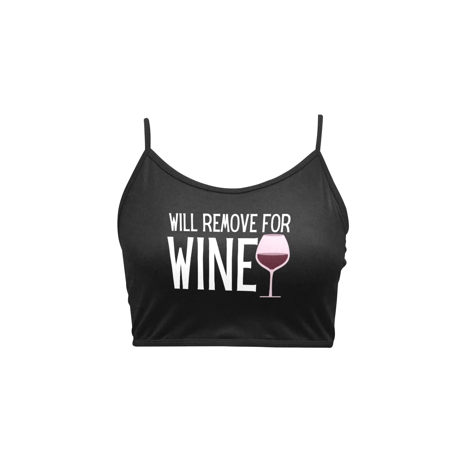 Remove for Wine Crop Top