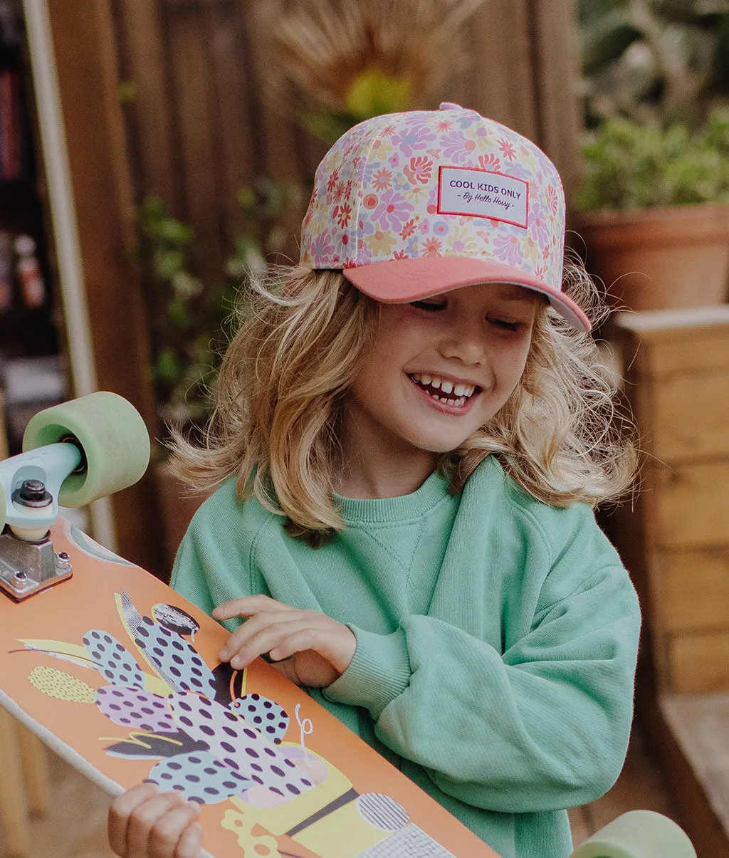 Retro Flowers Cap