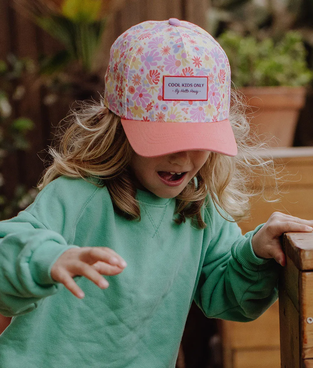 Retro Flowers Cap