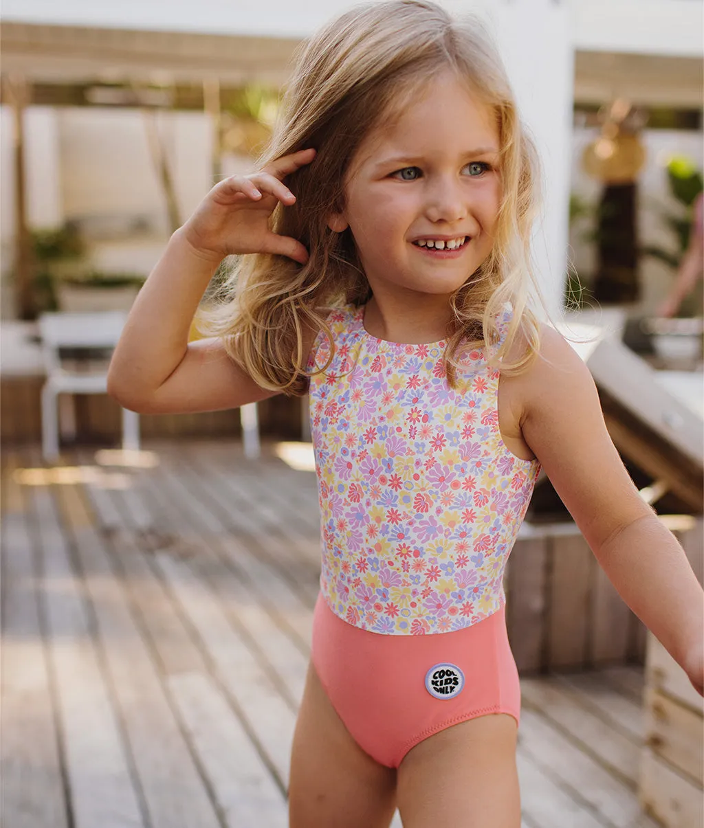 Retro Flowers Swimsuit