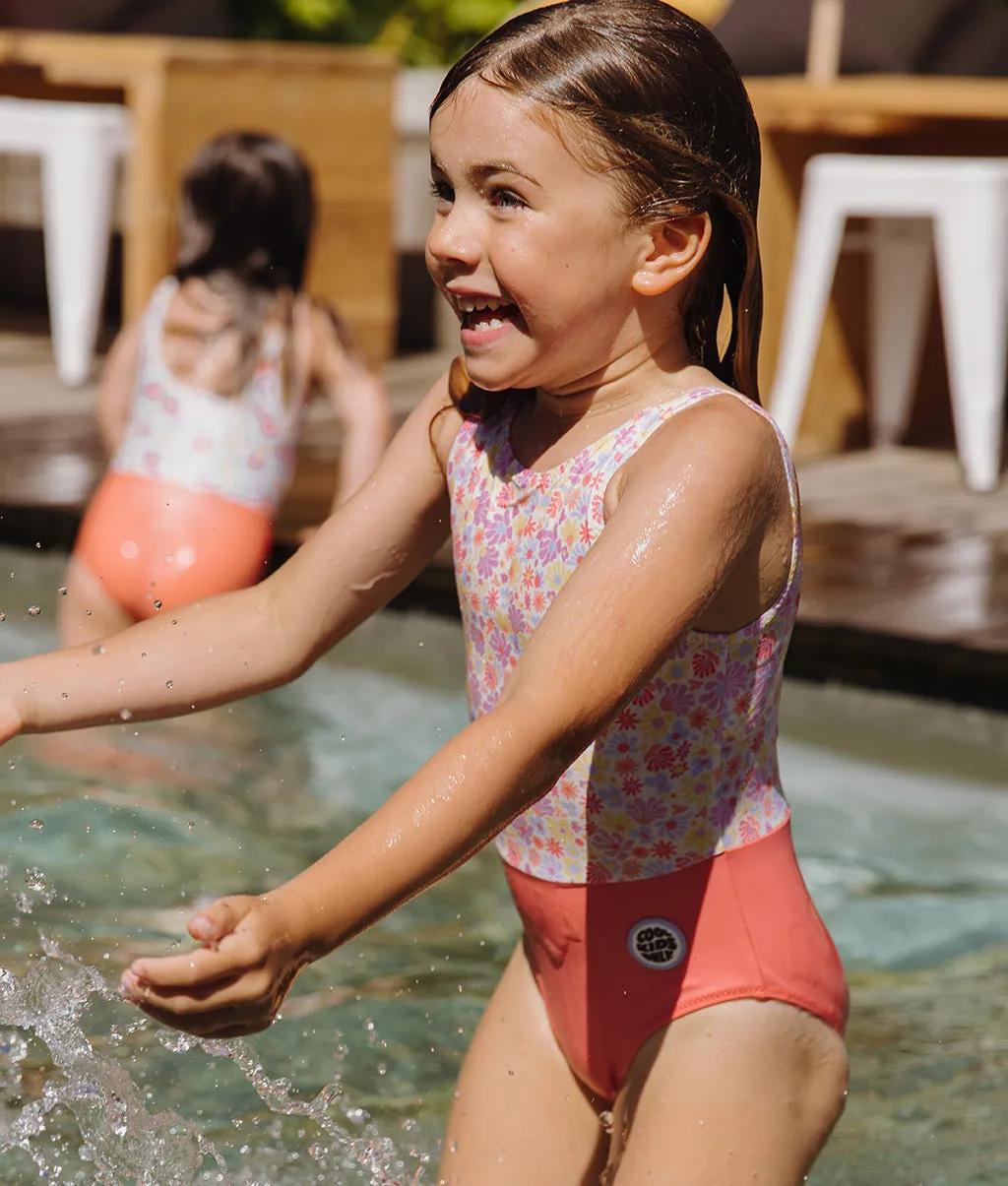 Retro Flowers Swimsuit