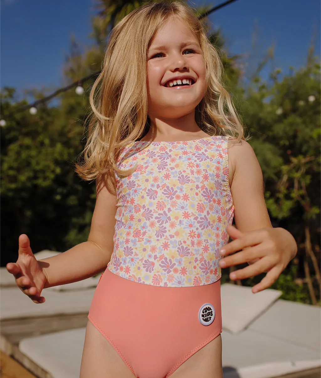 Retro Flowers Swimsuit