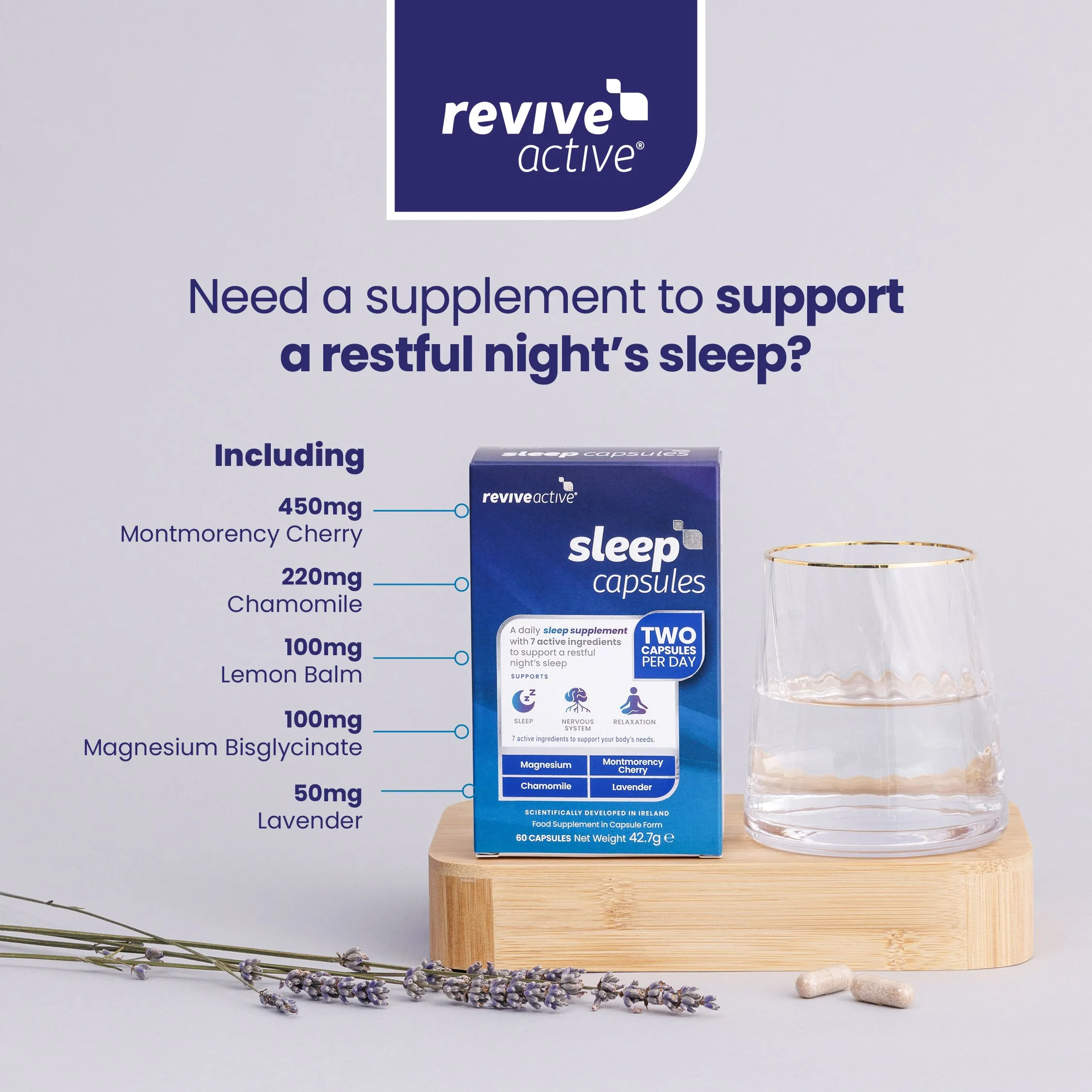 Revive Active Sleep 60 Capsules