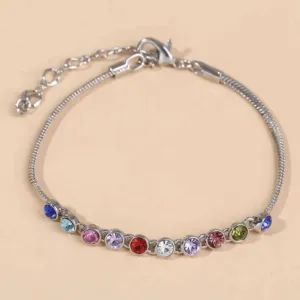 Rhinestone Decor Bracelet
