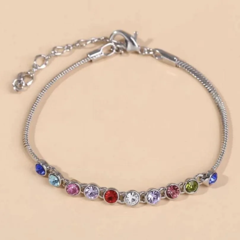 Rhinestone Decor Bracelet