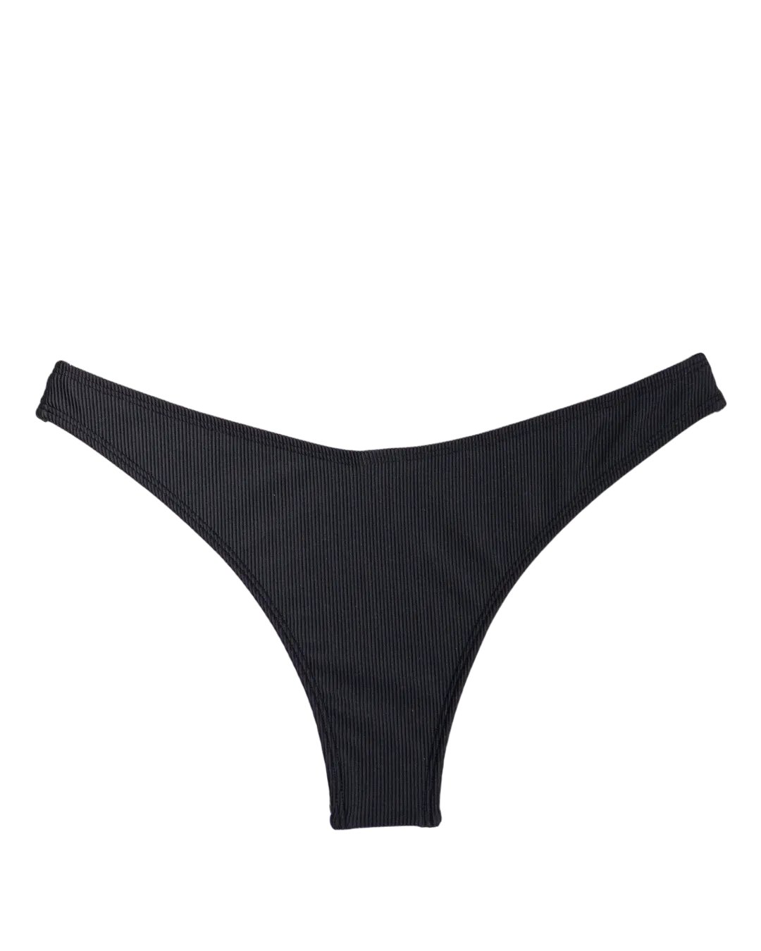 Ribbed Black Seana Bottom