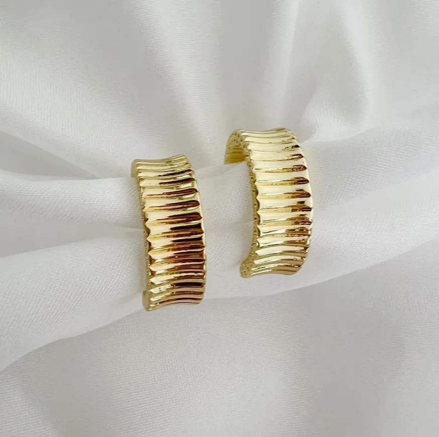 Rio Textured Hoops