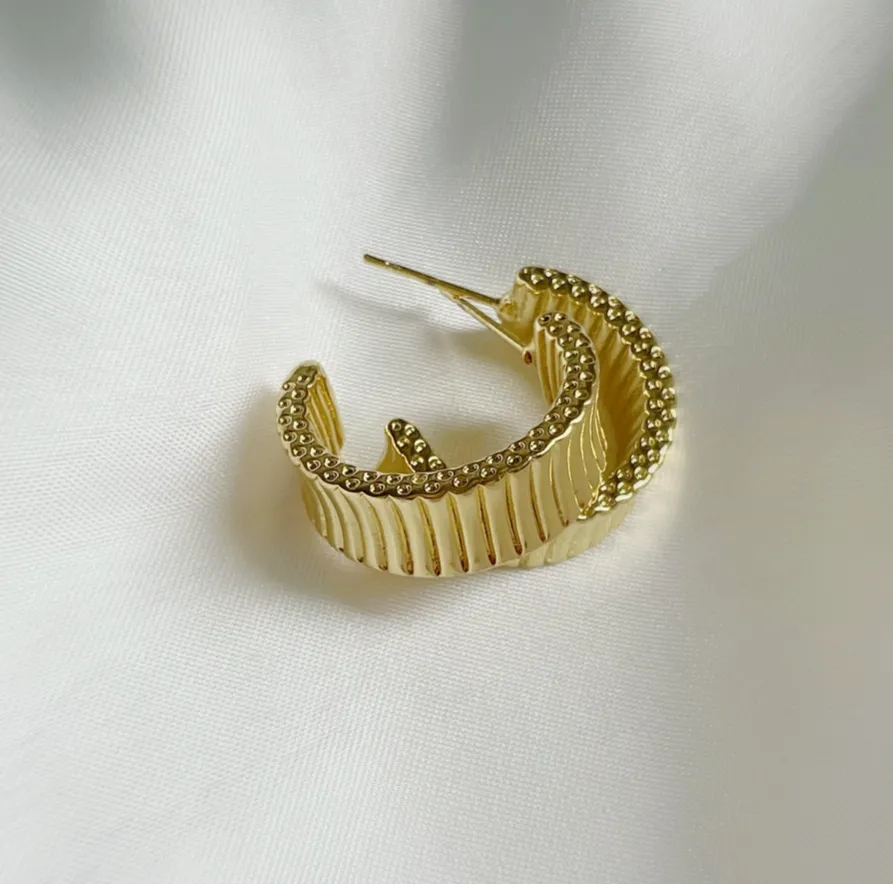 Rio Textured Hoops