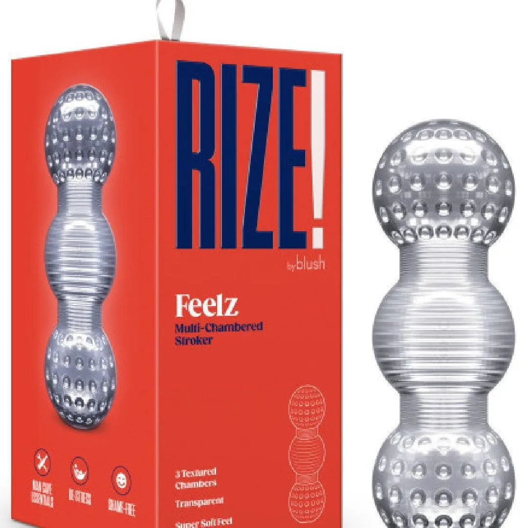 Rize Feelz See Through Textured Stroker