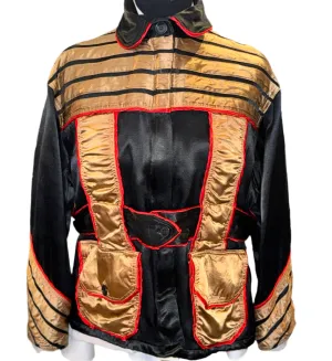 Road Silks, Black/Red/Gold