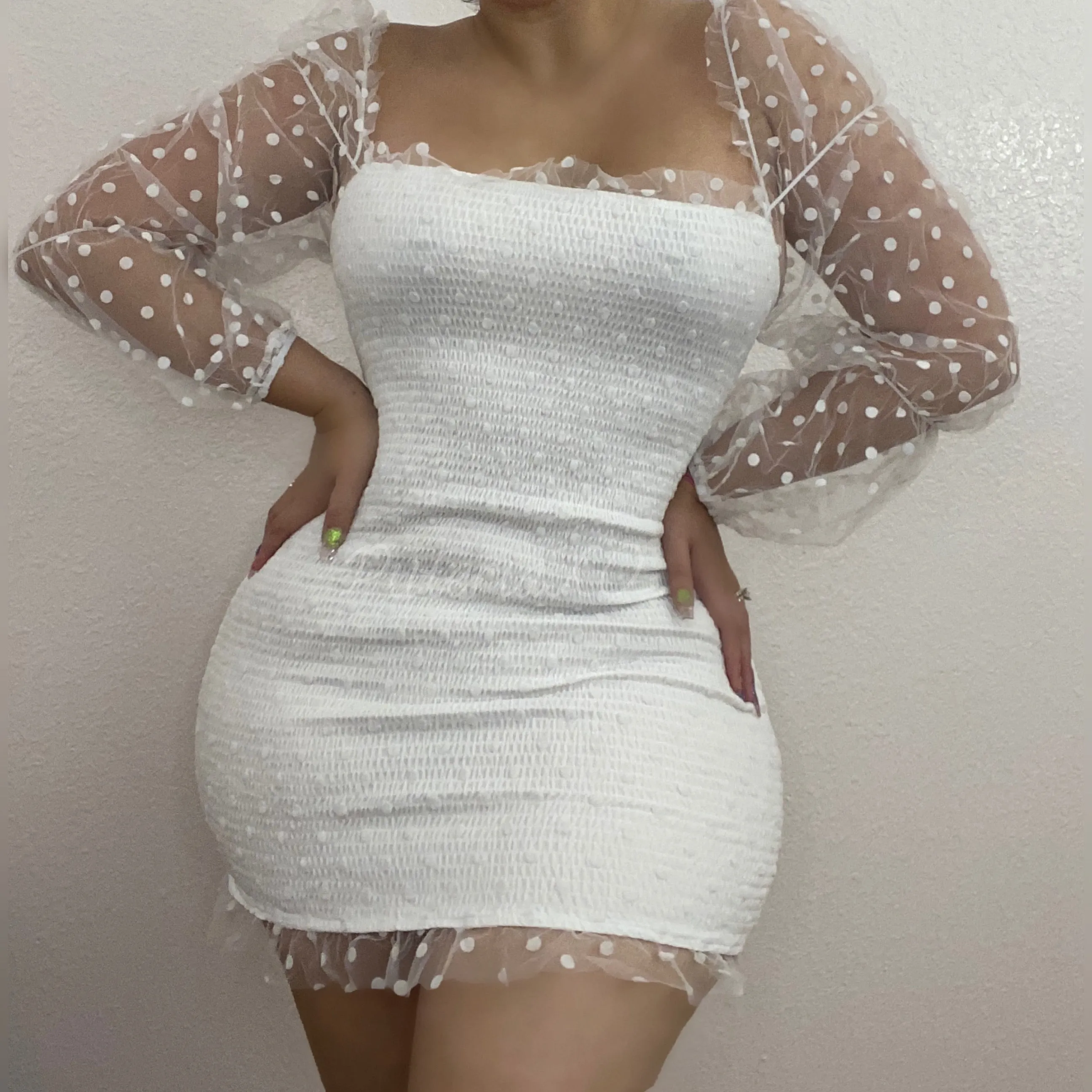 Rocio Dress -White