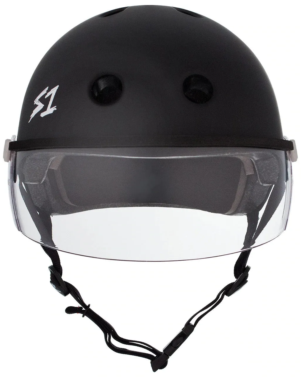 S1 Lifer Visor Helmet - Black Matte