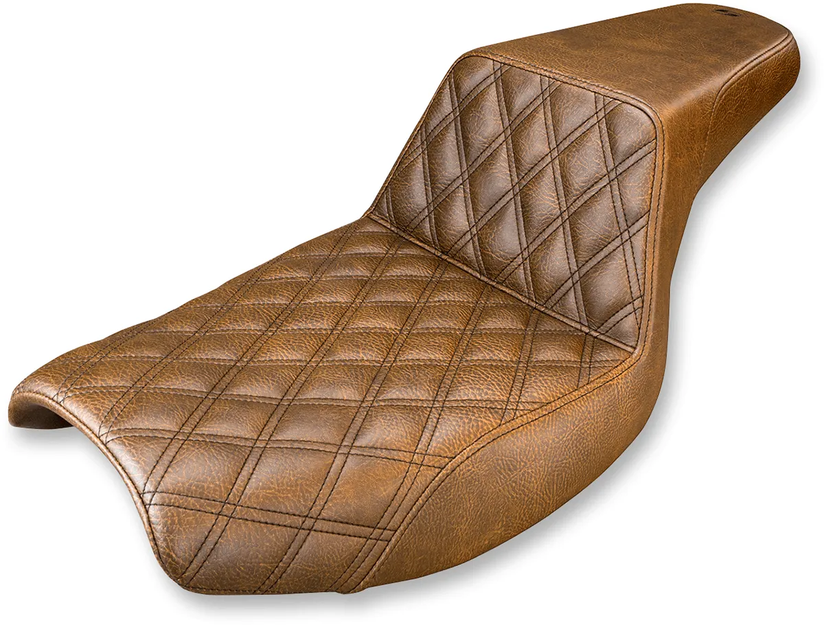 Saddlemen 882-09-173BR LS Step-Up Seat - Brown