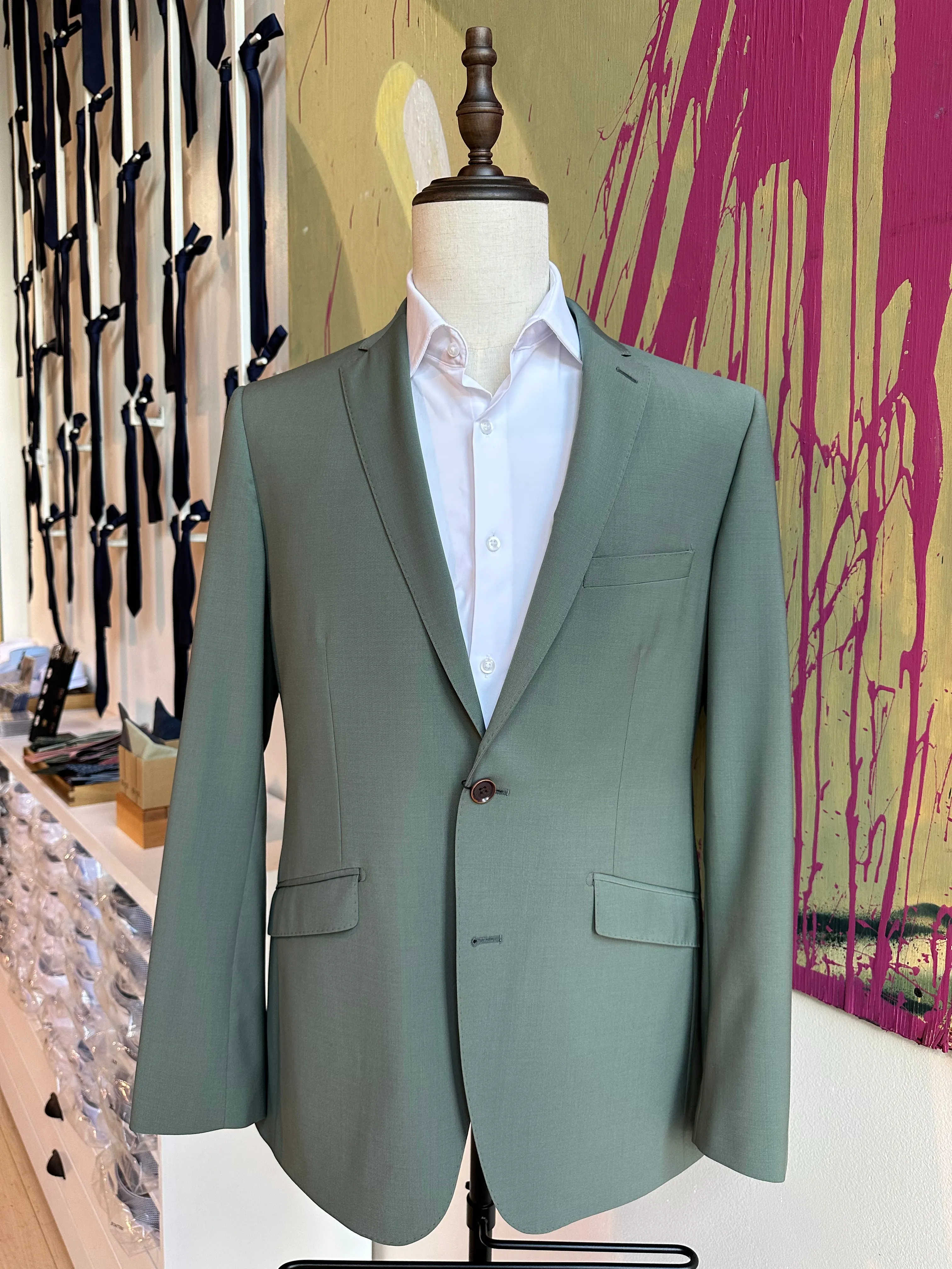 Sage Green Premium Suit