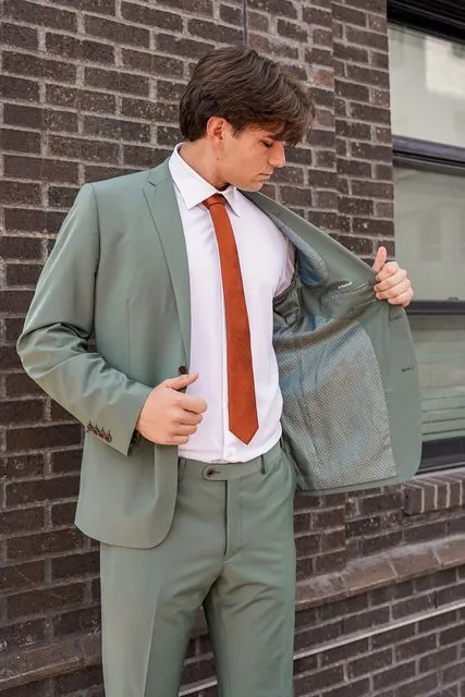 Sage Green Premium Suit