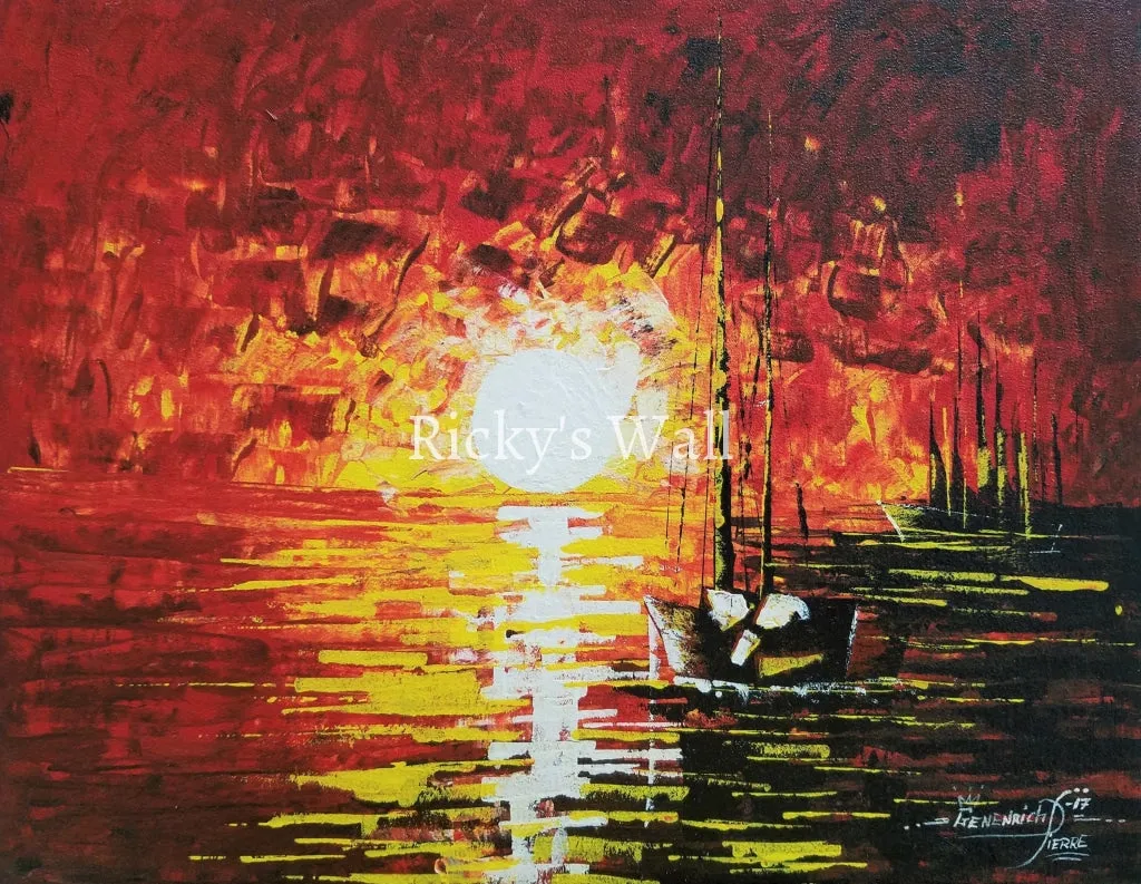 Sailing Life (Final Version) - PREMIUM - 15.4 x 12 in. by Genenrich Pierre