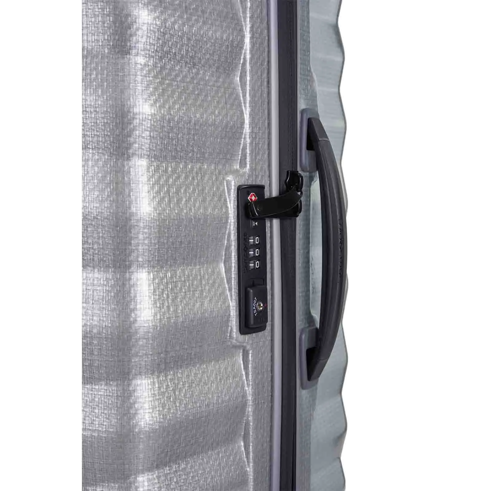Samsonite Lite-Shock Sport 81cm Suitcase Silver