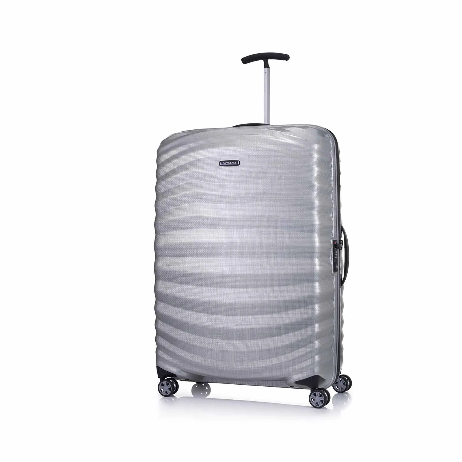 Samsonite Lite-Shock Sport 81cm Suitcase Silver