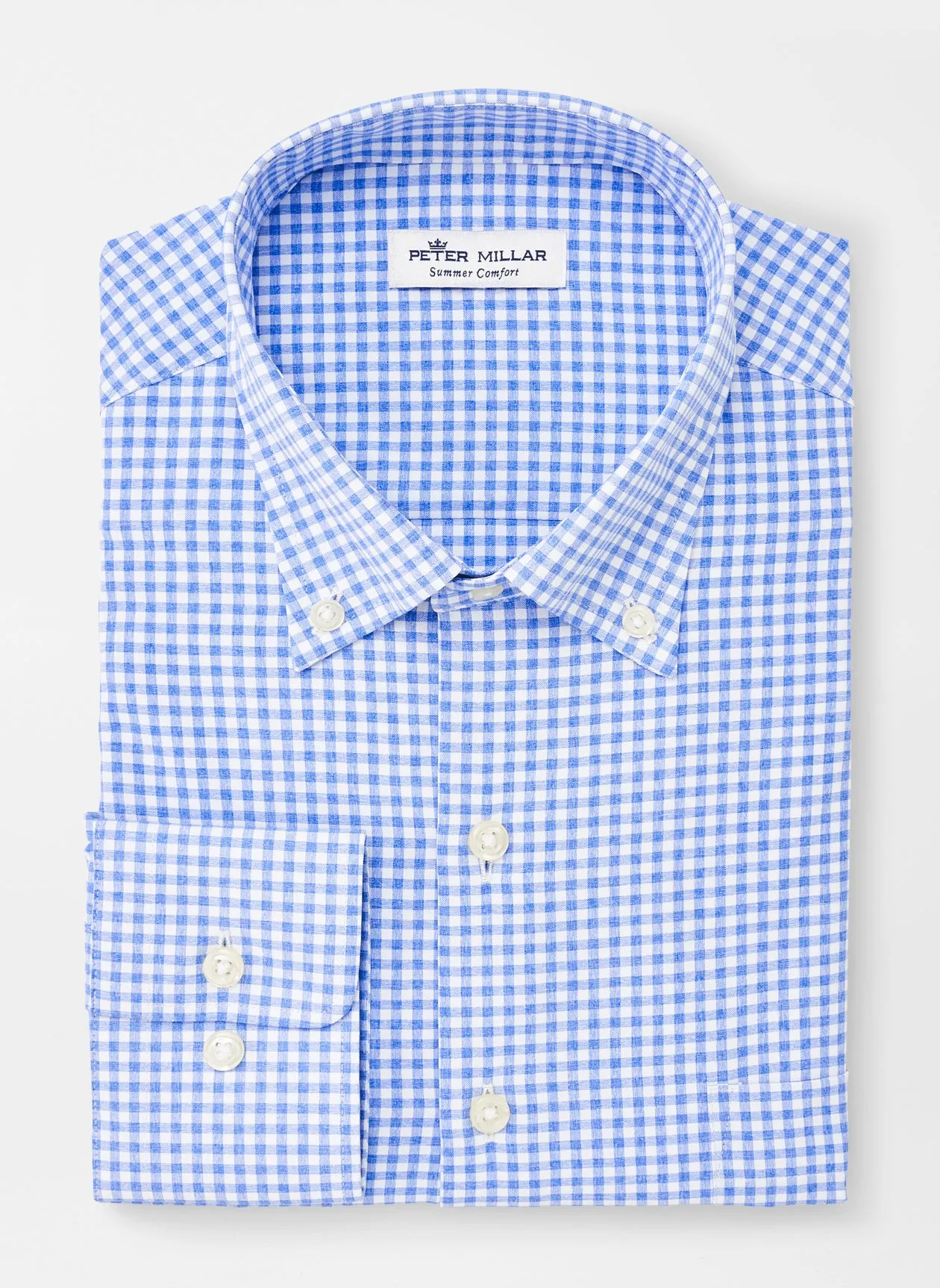 Samuel- Natural Touch Sport Shirt- Cape Blue