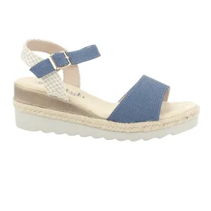 Sandalia Chalada Mujer Garda-1 Azul Casual