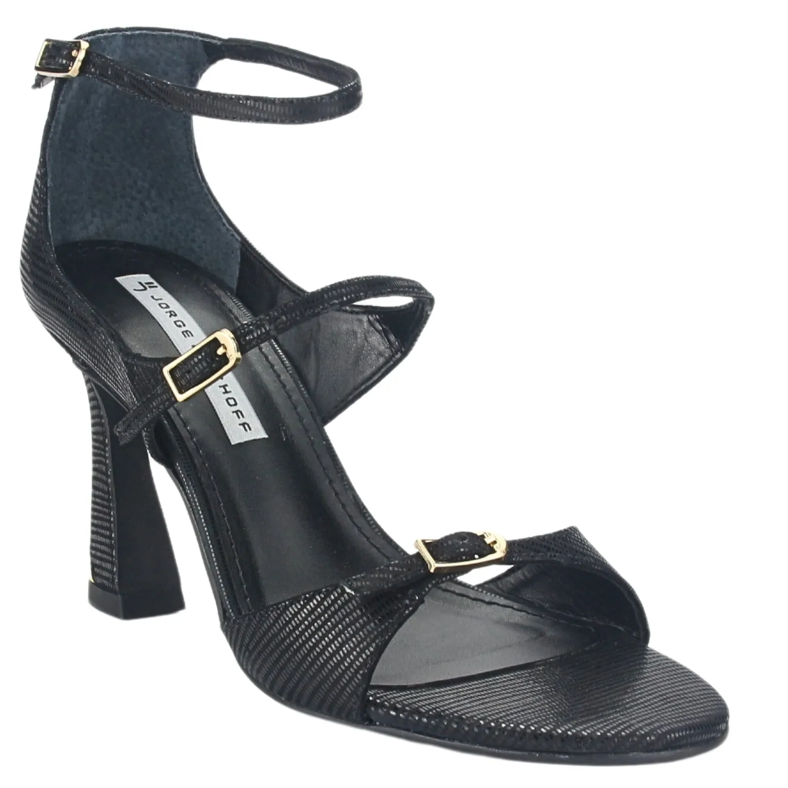 Sandalia Jorgebischoff Mujer J18533001 Negro Casual