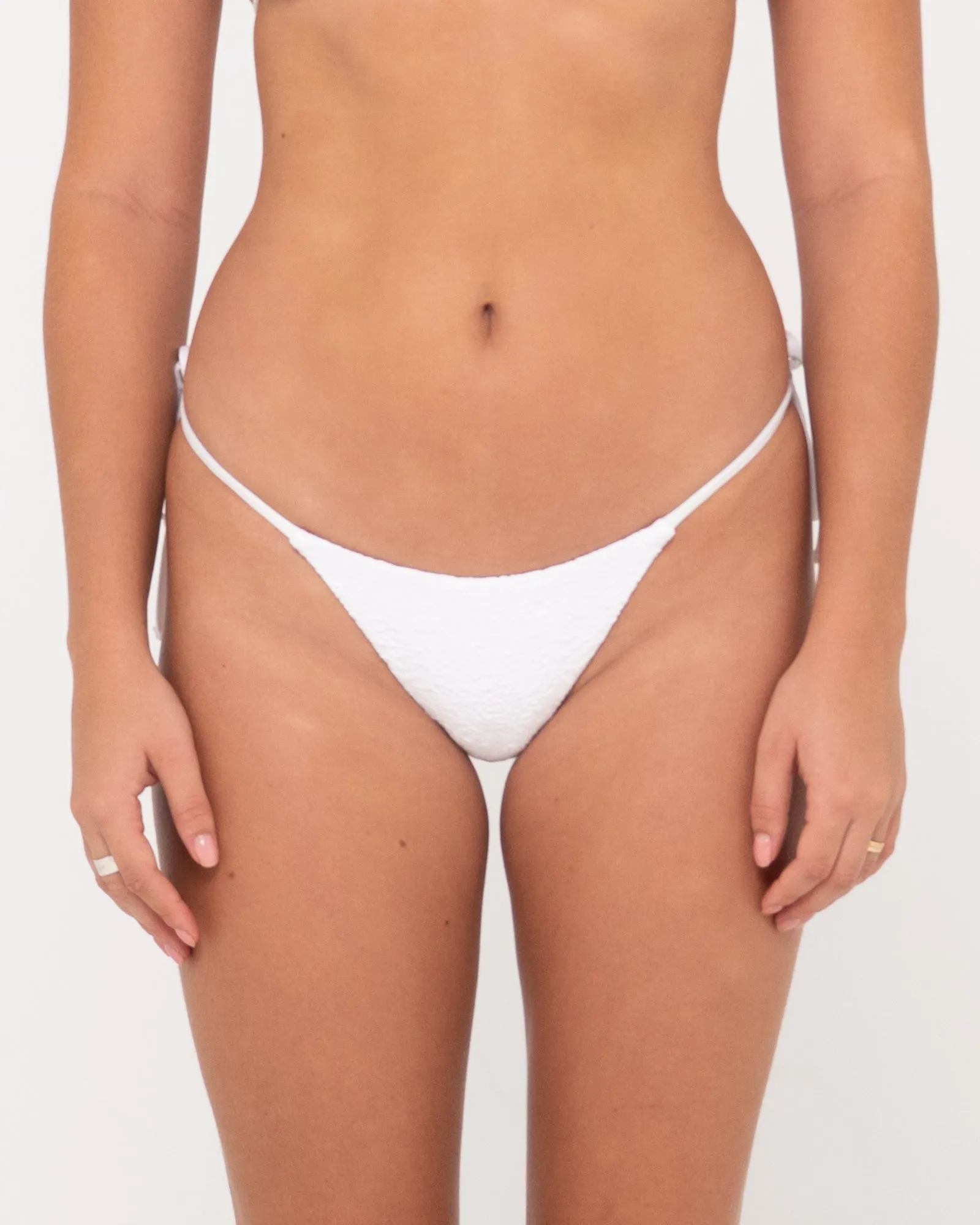 Sandalwood Side Tie Midi Bikini Bottom