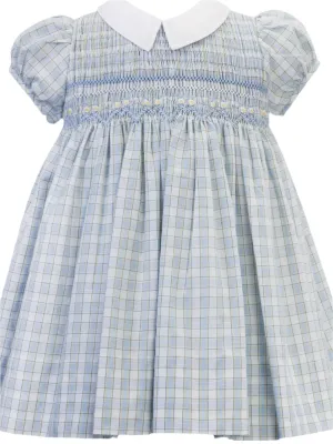 Sarah-louise Smocked dress.     04221090