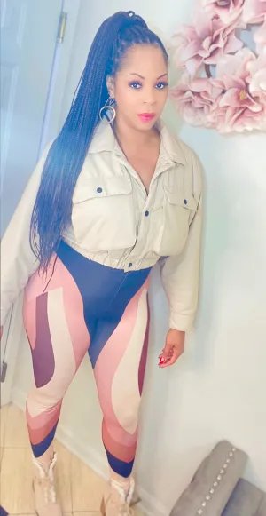 Satin Skyy is the Limit Leggings