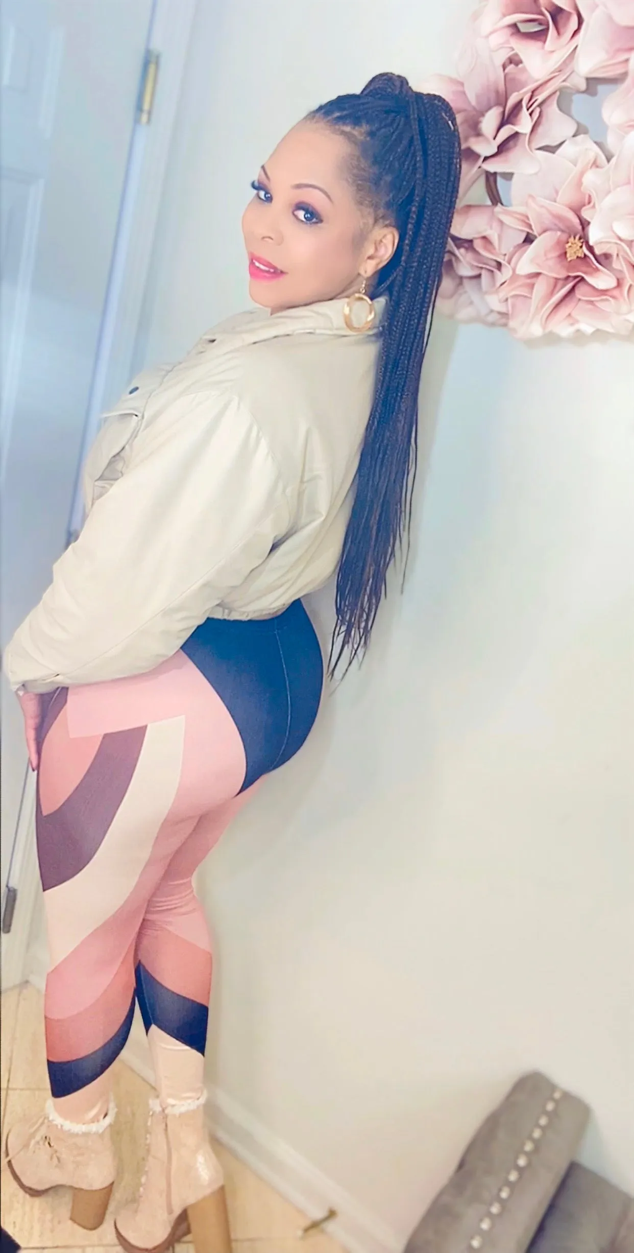 Satin Skyy is the Limit Leggings