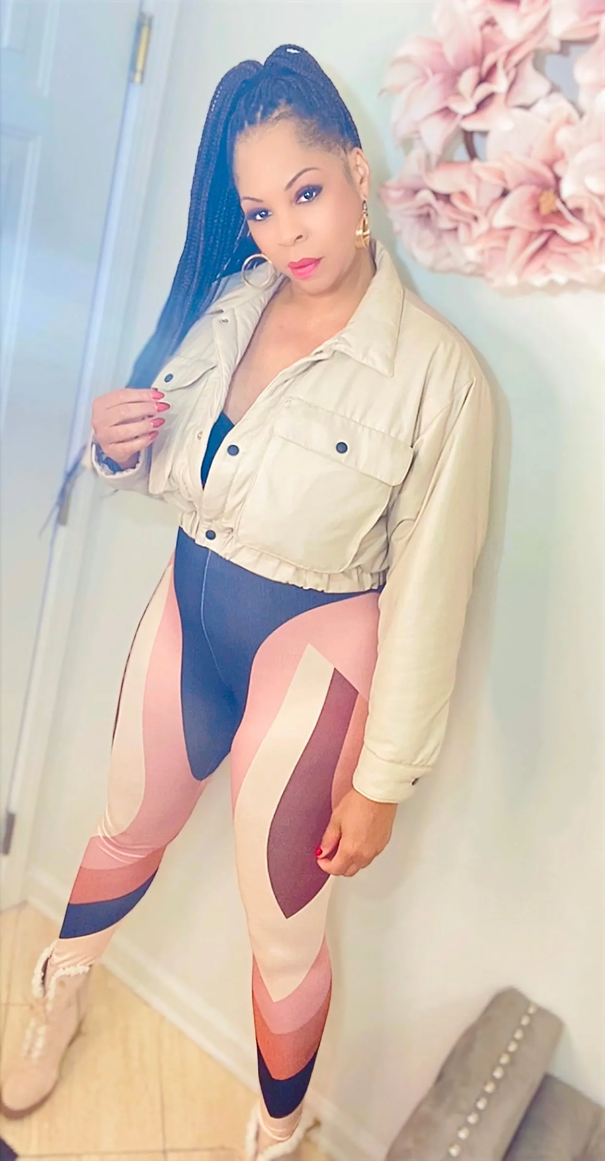 Satin Skyy is the Limit Leggings