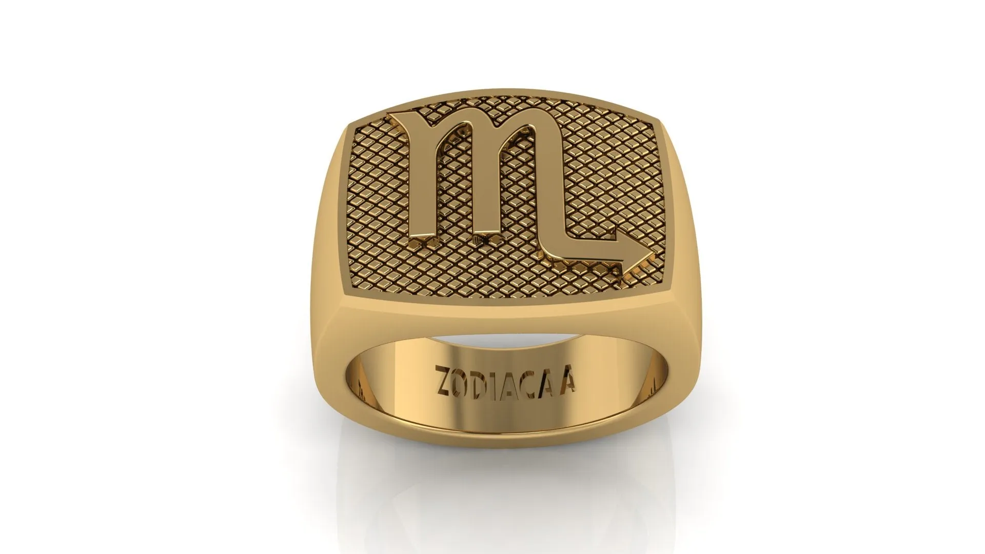 Scorpio Gold&Bold mens ring