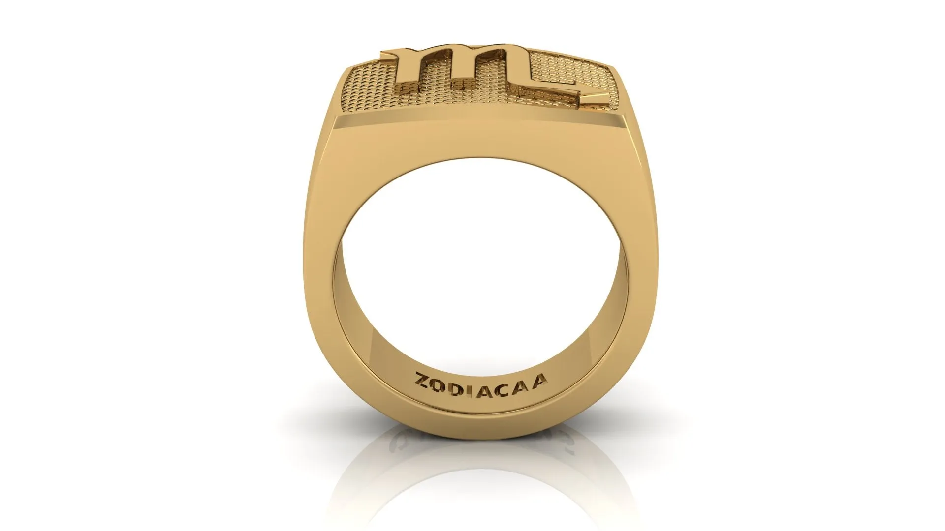 Scorpio Gold&Bold mens ring