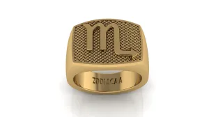 Scorpio Gold&Bold mens ring