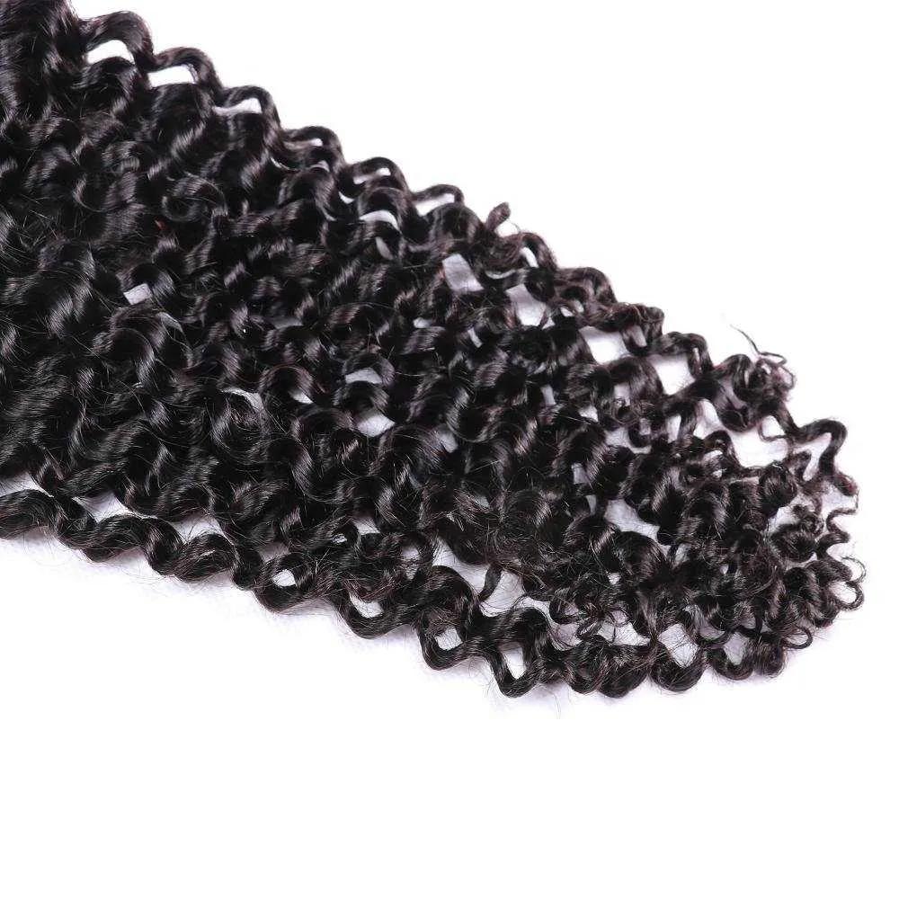 Sdamey Brazilian Curly Wave Transparent 4x4/5x5 Lace Closure