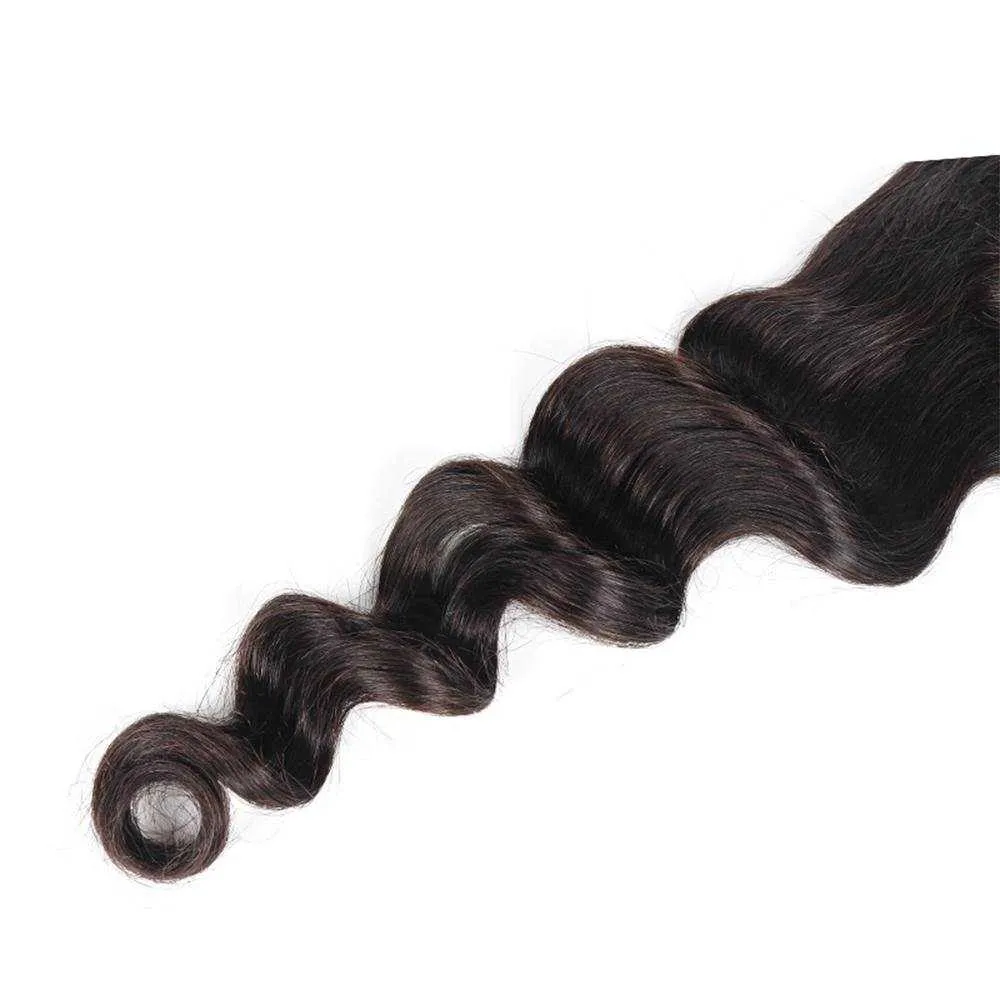 Sdamey Brazilian Loose Deep Transparent 4x4/5x5 Lace Closure