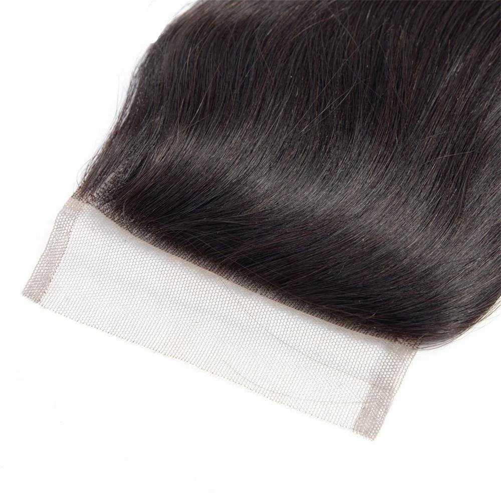 Sdamey Brazilian Water Wave Transparent 4x4/5x5 Lace Closure
