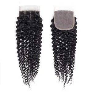 Sdamey Brazilian Water Wave Transparent 4x4/5x5 Lace Closure