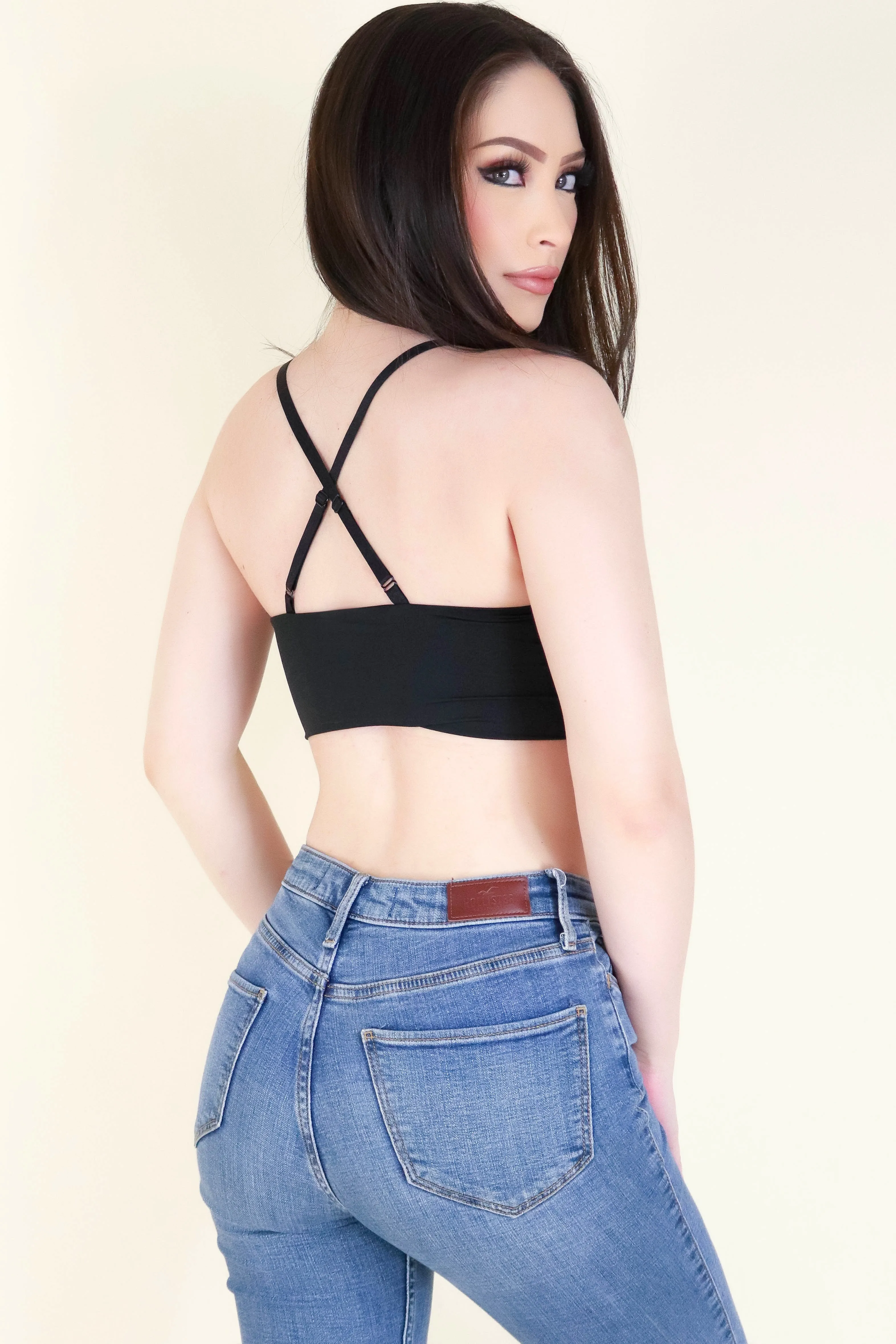 SEE ME THROUGH CROP TOP