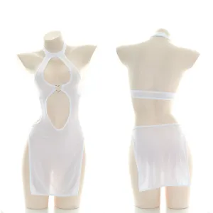 See-through Cheongsam Nightgown UB99221