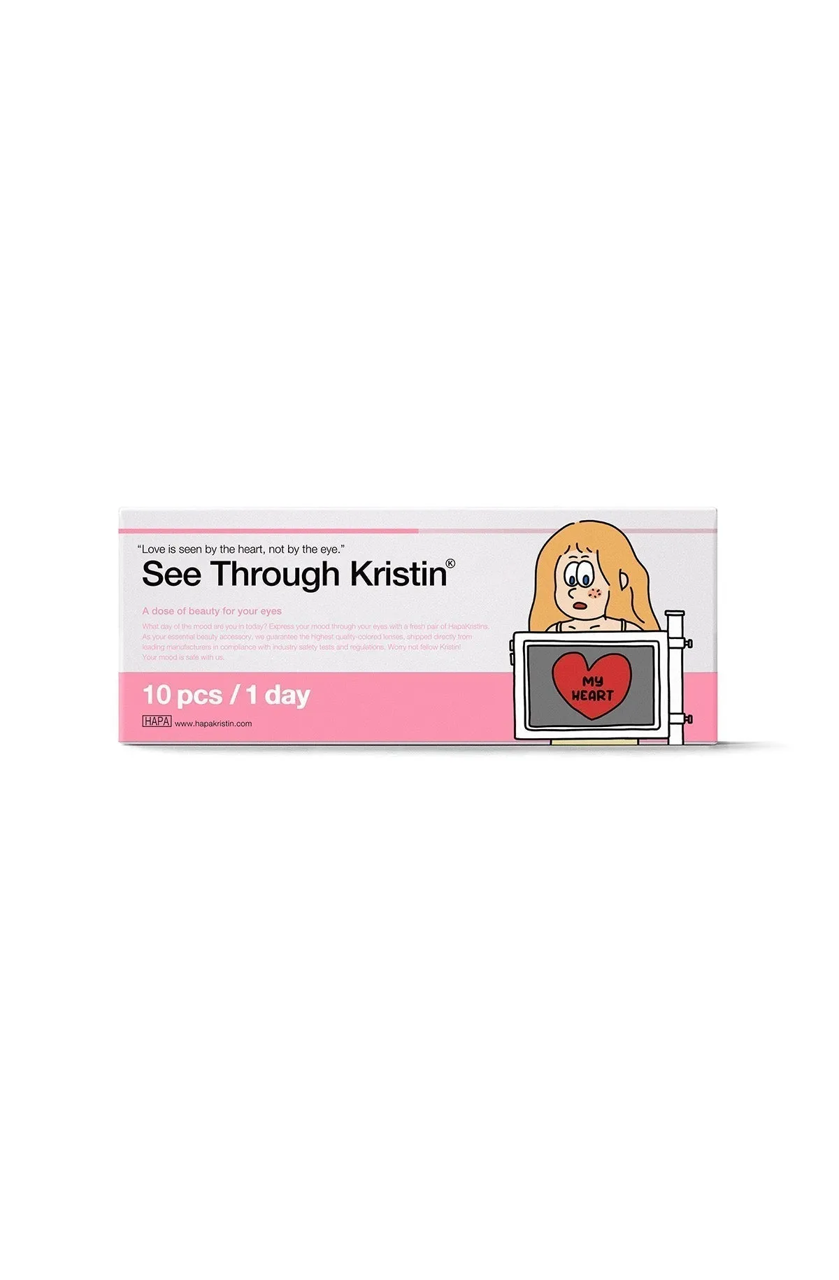 See Through Kristin 1Day - Ash Brown